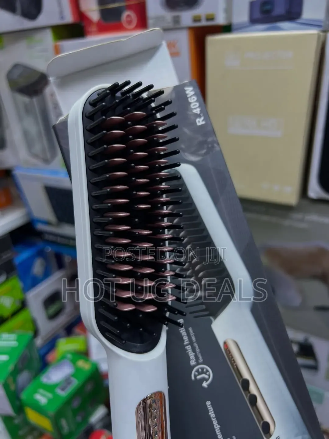 Raf Hair Straightener Brushes, Likely Model R.412.