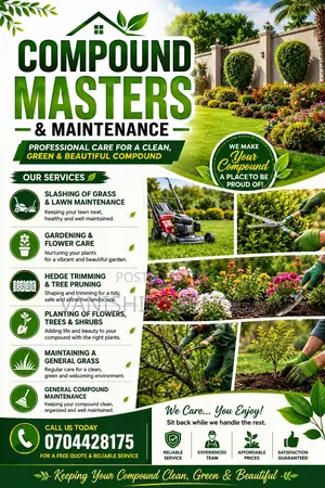 Compound Cleaner and Maintenance