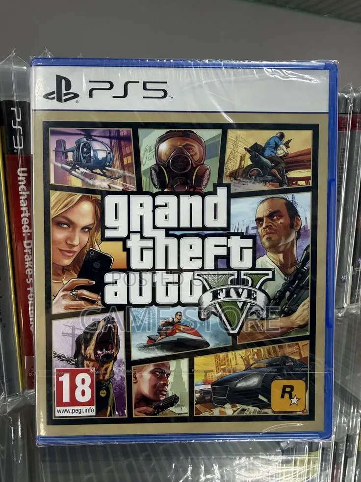 Gta 5. Grand Theft Auto Five for Playstation 5