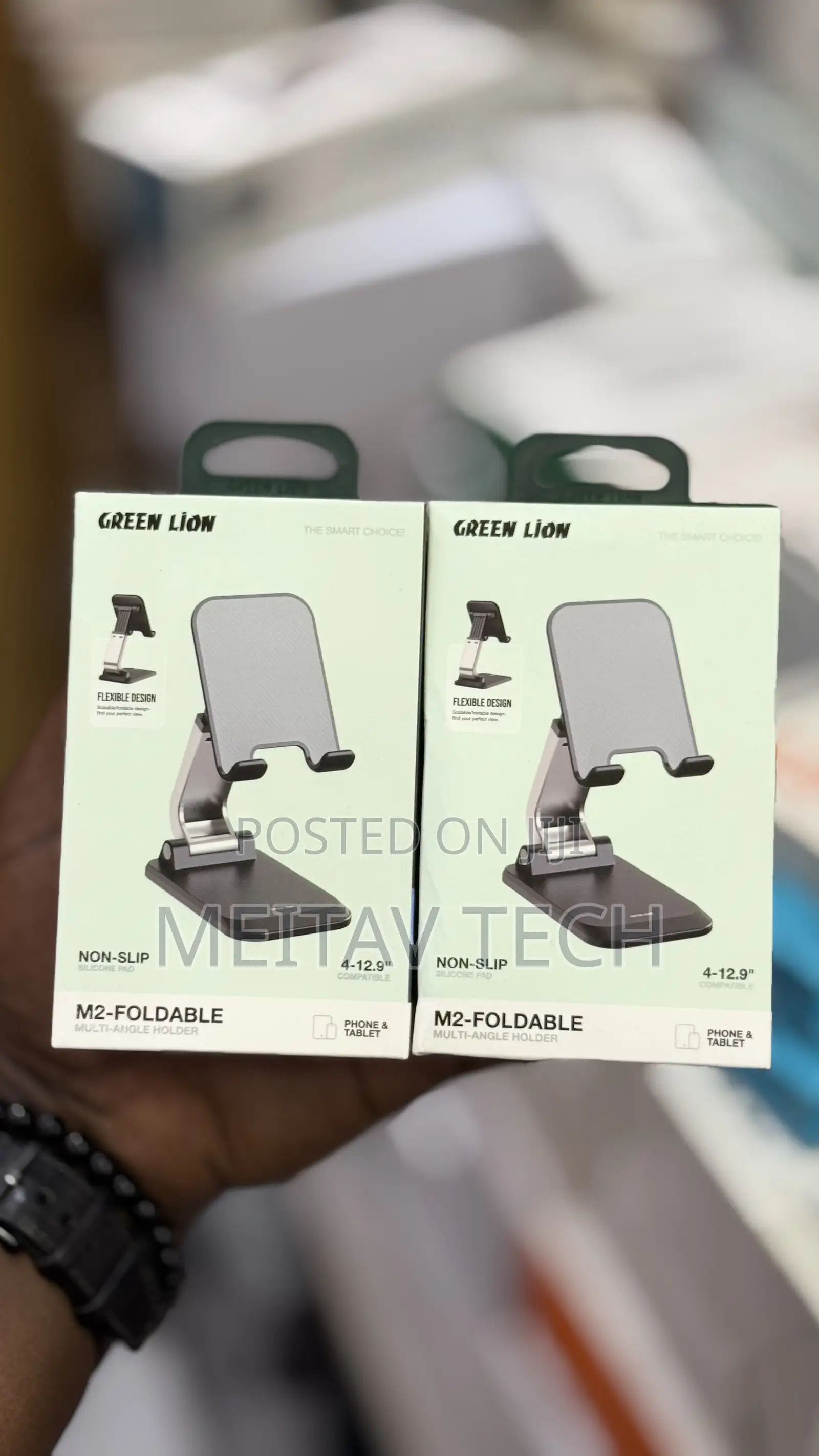 Green Lion M2 Foldable Multi-Angle Phone Tablet Holder