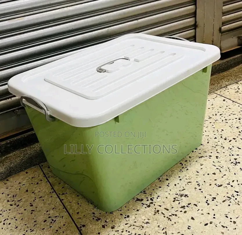 120 Litres of Plastic Storage Baskets
