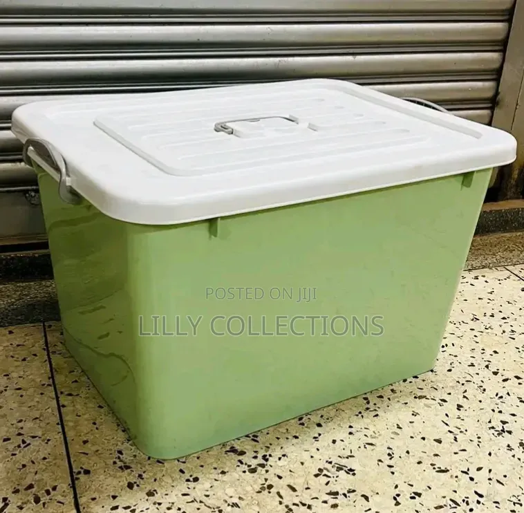 120 Litres of Plastic Storage Baskets