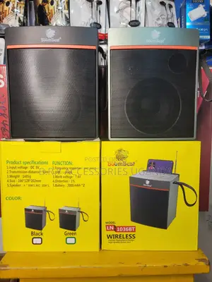 Boombest Ln-1036bt Wireless Bluetooth Speaker Portable Rechargeable