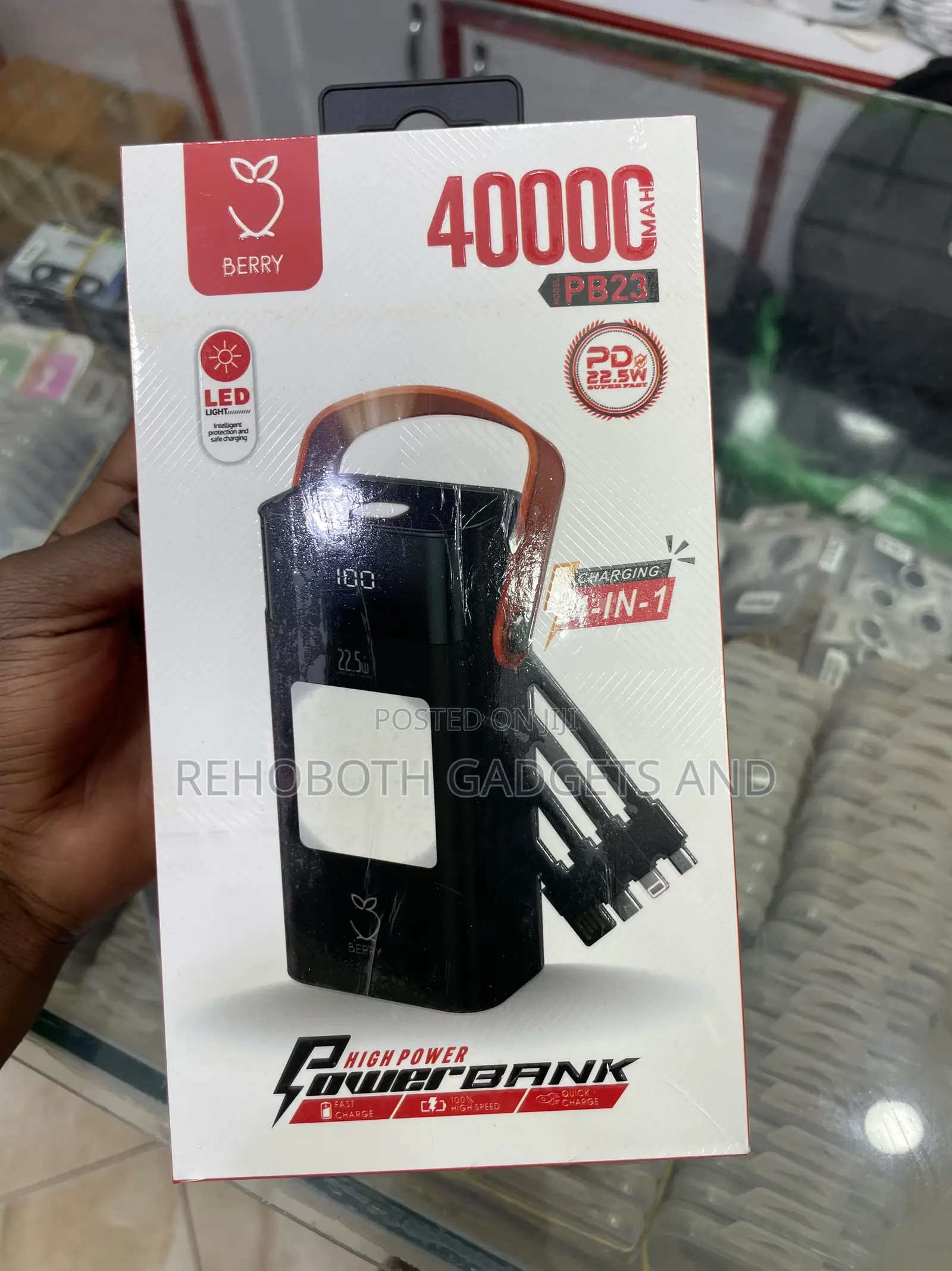 Berry 40000mah Power Bank