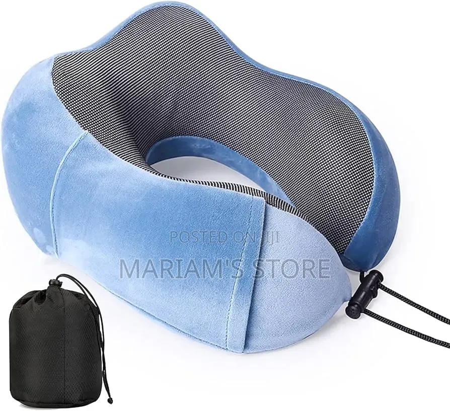 U-shaped Memory Foam Travel Neck Pillows For Ergonomic Neck Support