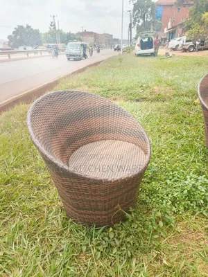 Rattan Garden Balcony Indoor Outdoor Chair Brown,