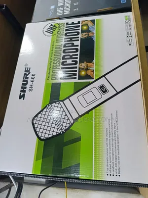 Shure Sh-600 Uhf Wireless Microphone System.