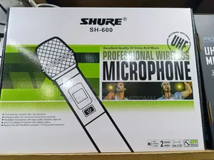 Shure Sh-600 Uhf Wireless Microphone System.