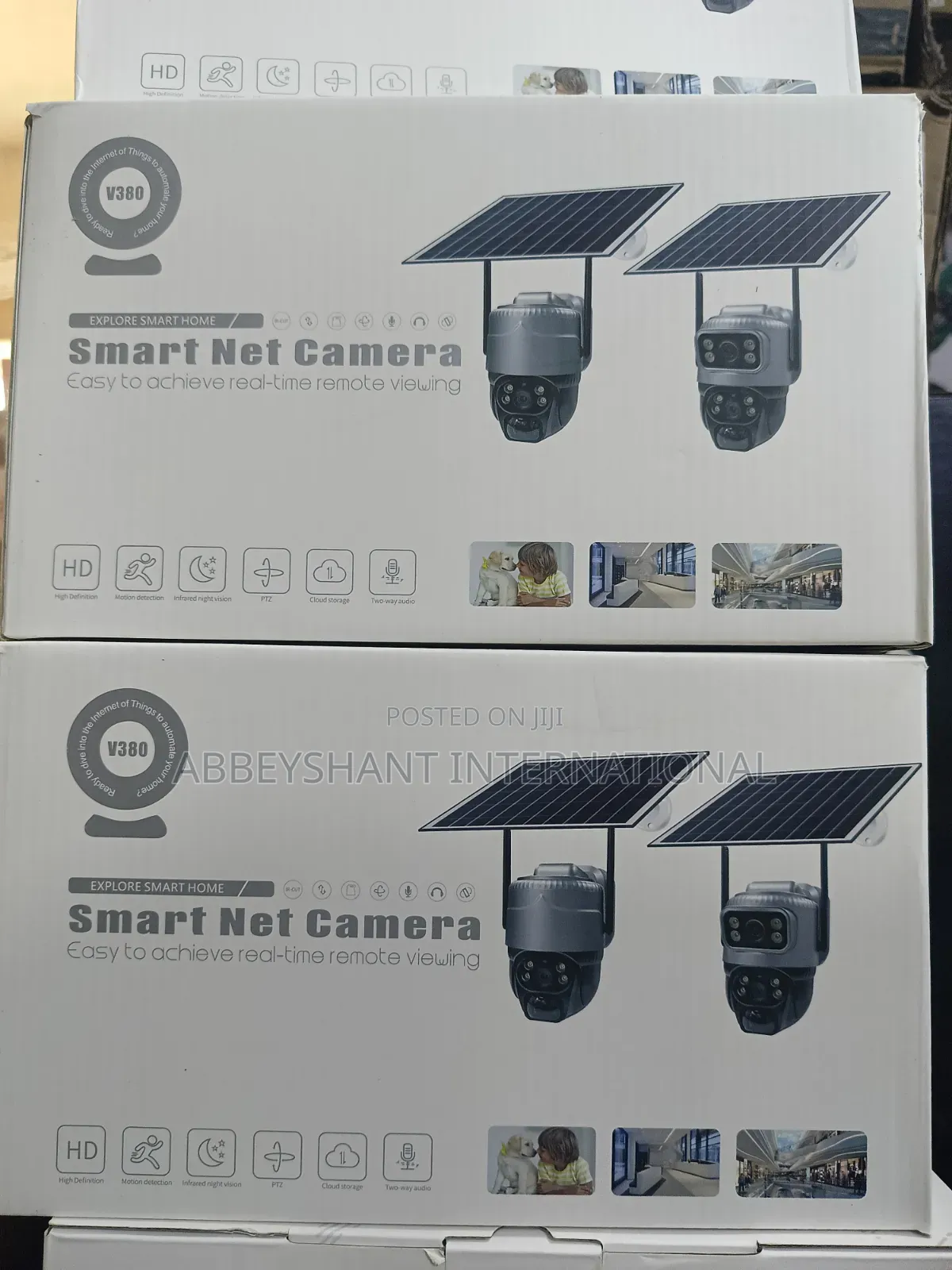 V380 Smart Net Camera, a Solar-Powered Outdoor Security Camera
