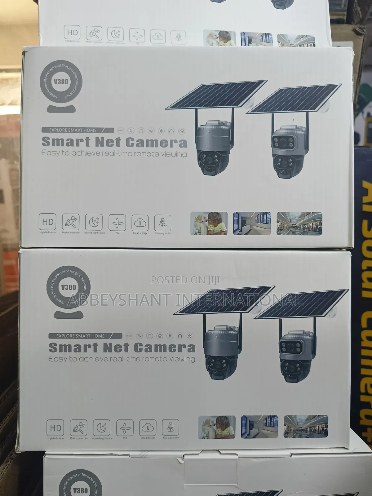 V380 Smart Net Camera, a Solar-Powered Outdoor Security Camera