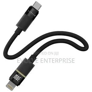 Levelo Luno 30w Silicone Led Cable Type-C to Lightning 1m