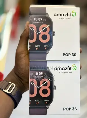 Amazfit Pop 3s Smart Watch With 1.96" Amoled Display, Bt Calling