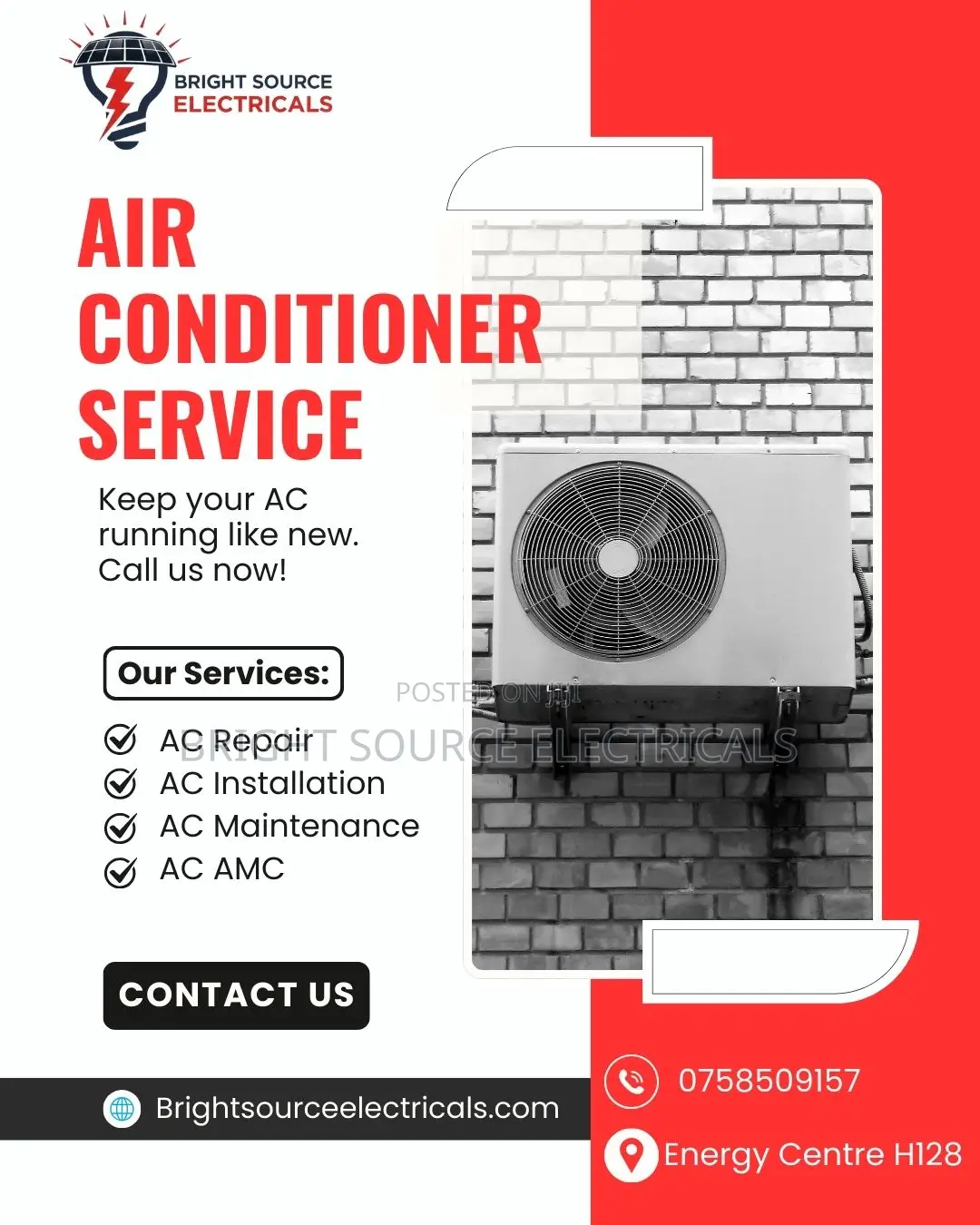 Air Condition Supply, Installation and Maintenance