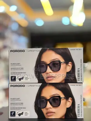 Porodo Ferrera Polarized Lens Eyeglasses, Sun Glasses Uv Protection