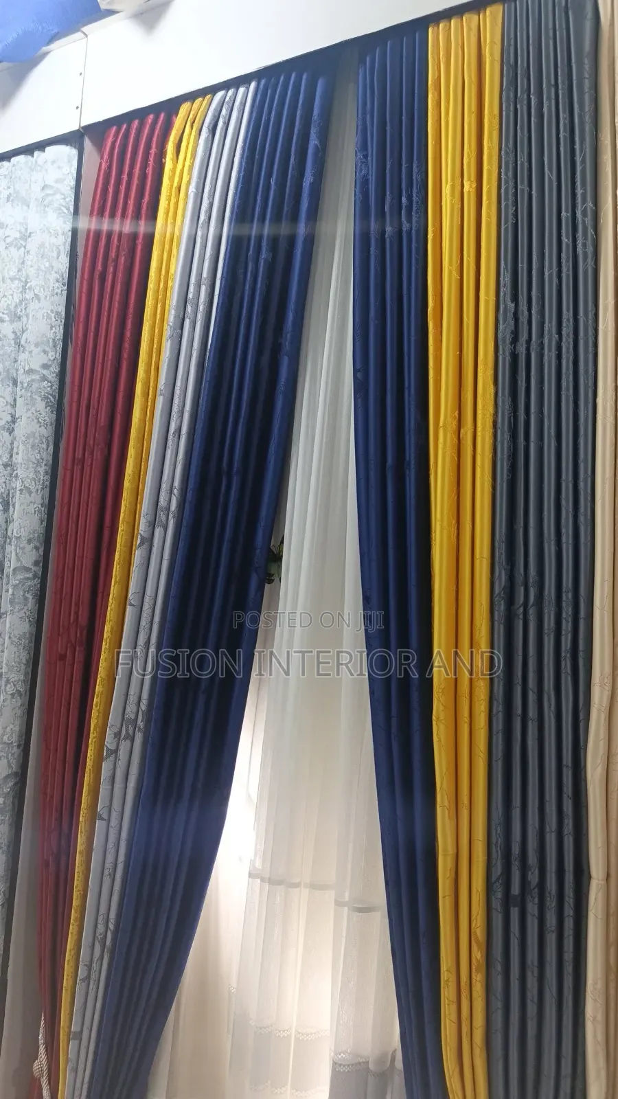 Luxury Custom Made Curtains. Blackout