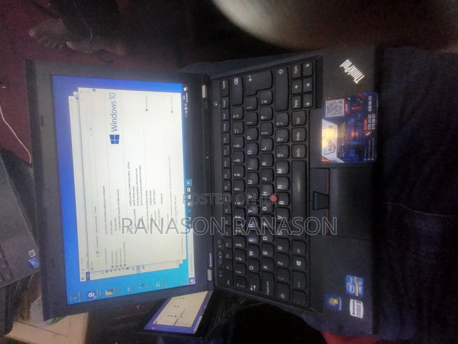 Laptop Lenovo ThinkPad A31 4GB Intel HDD 256GB