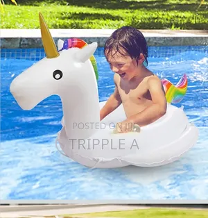 Baby Pool Float Unicorn Inflatable Swimming Ring