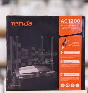 Tenda Ac1200 Mu-Mimo Dual Band Gigabit Wifi Router, Dual Band