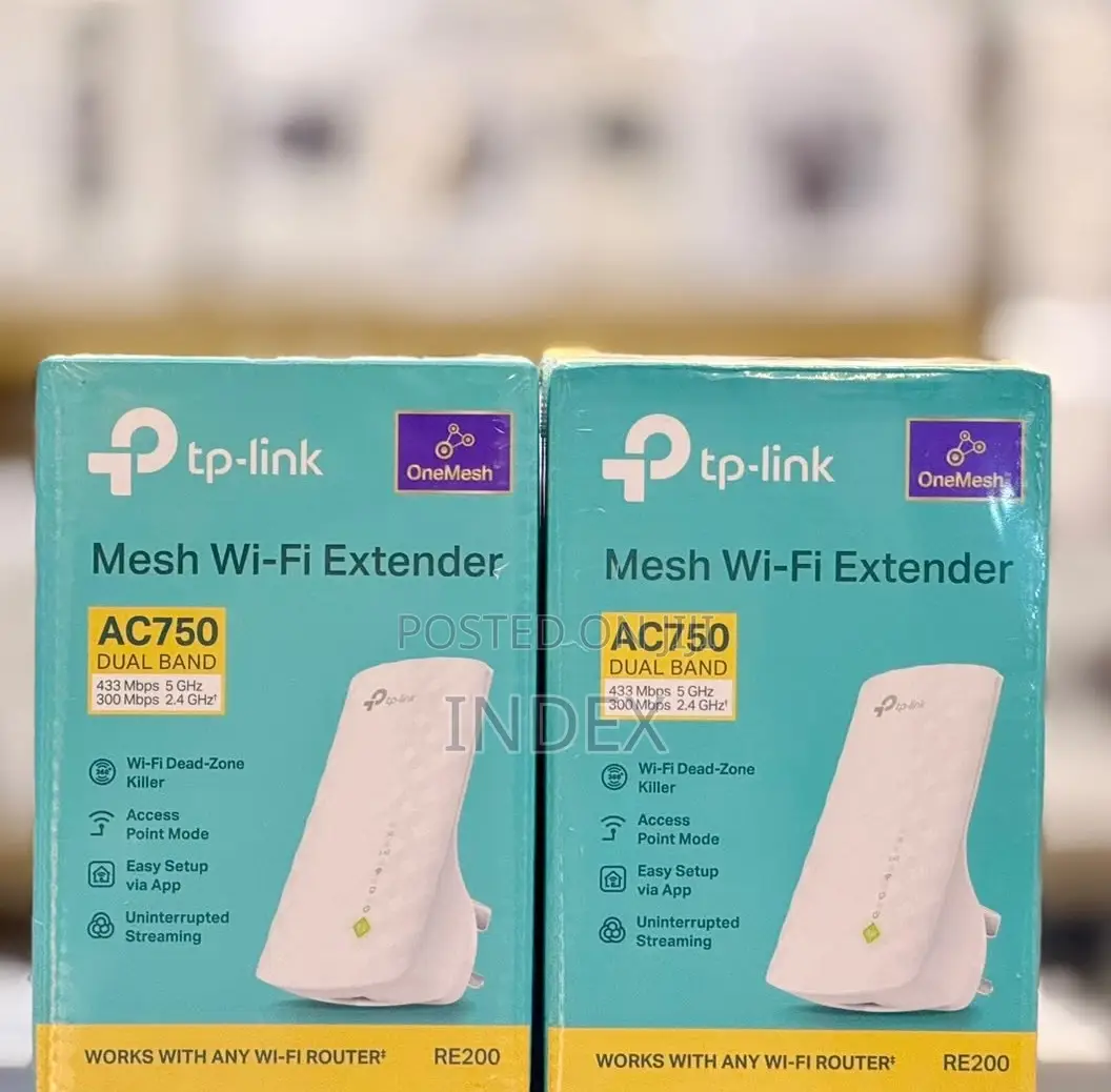 Tp Link Ac750 Dual Band Wifi Range Booster Extender Expand Re200
