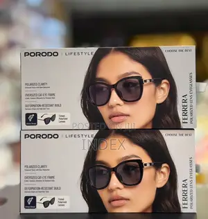 Porodo Ferrera Polarized Lens Eyeglasses, Sun Glasses Uv Protection