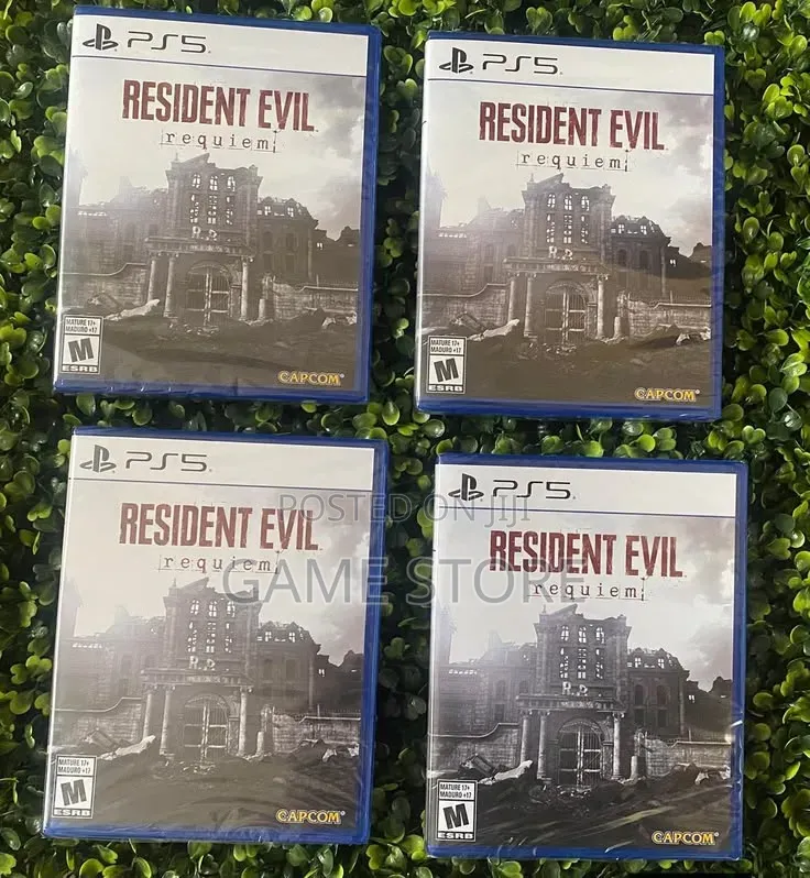 Resident Evil Requiem Game Cd for Ps5