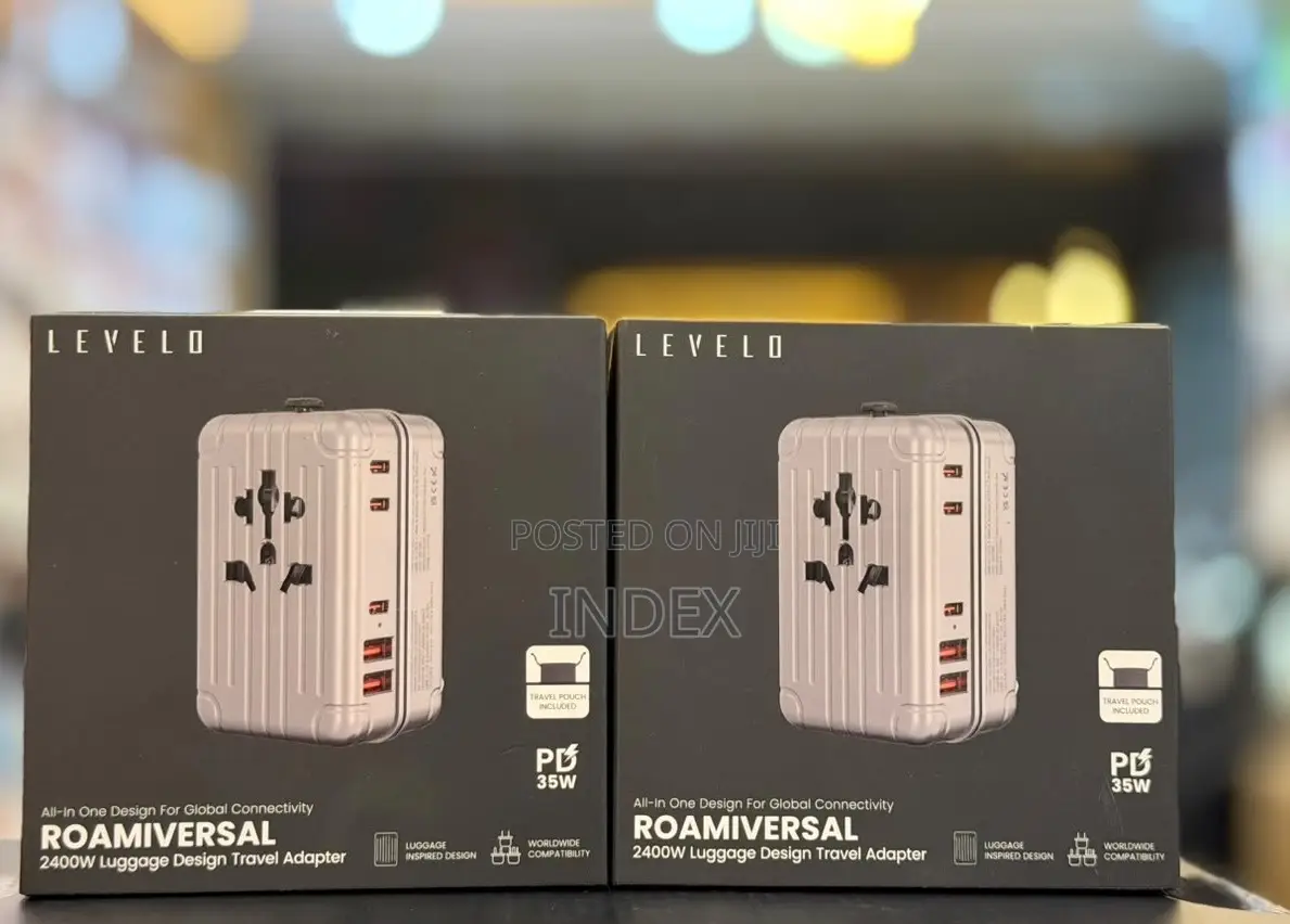 Levelo Universal Travel Adapter With 2400w