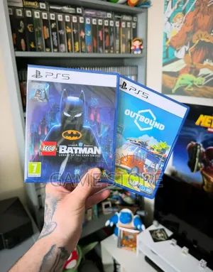 Batman Legacy of the Dark Knight and Out Bound Game CDS for Ps5