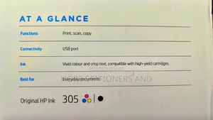 New Hp 2320 Inkjet Printer - Print , Copy Scan Black Colour