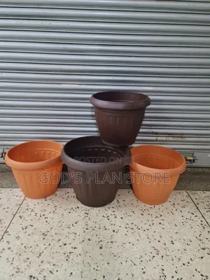 Boulded Plastic Flower Pots Plastic Flower Pots