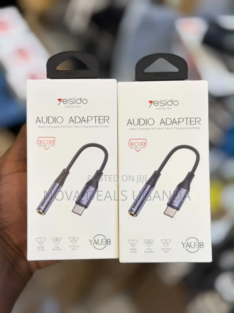 Yesido Audio Adapter Type-C to 3.5mm Headphone Adapter