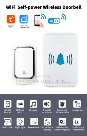 Classy Star Wireless Doorbell – Easy-Install Home Entry Alert