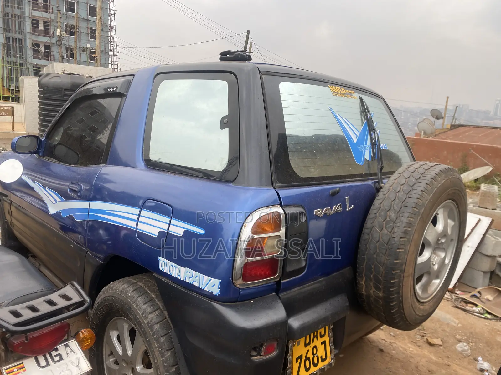 Toyota RAV4 2002 Blue