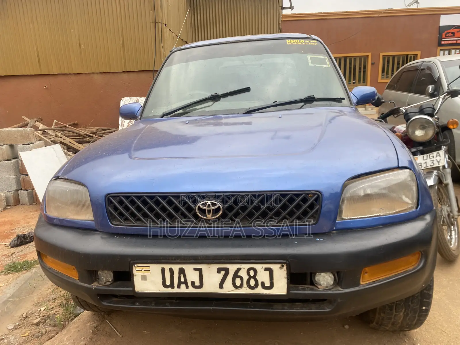 Toyota RAV4 2002 Blue