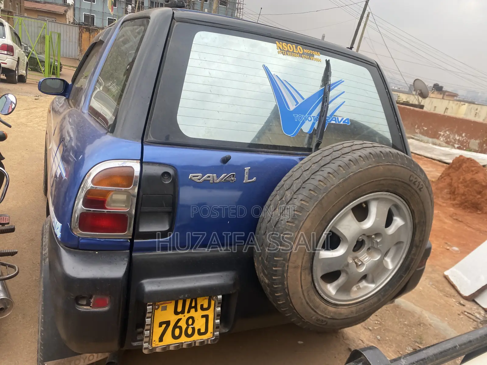 Toyota RAV4 2002 Blue