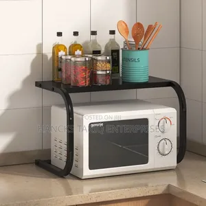 ​Microwave Oven Countertop Storage Rack
