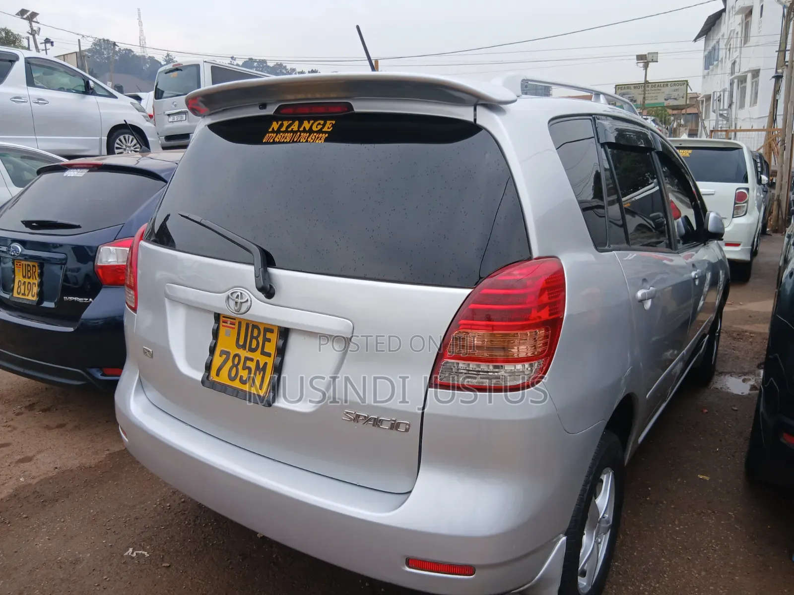 Toyota Corolla Spacio 2005 Silver
