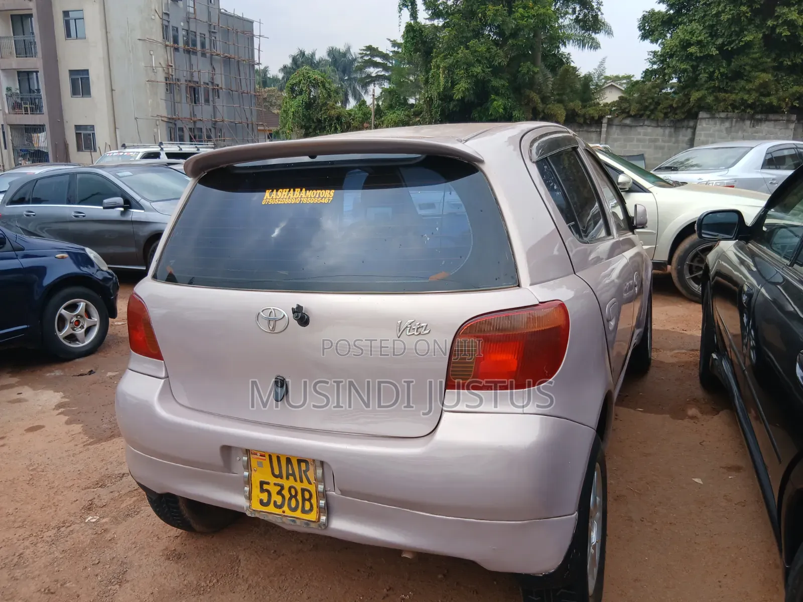 Toyota Vitz 2003 Pink