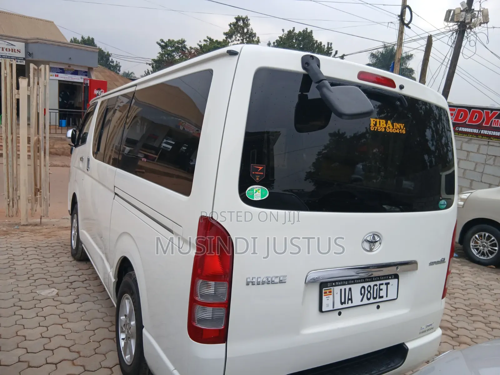 Toyota HiAce 2012 White