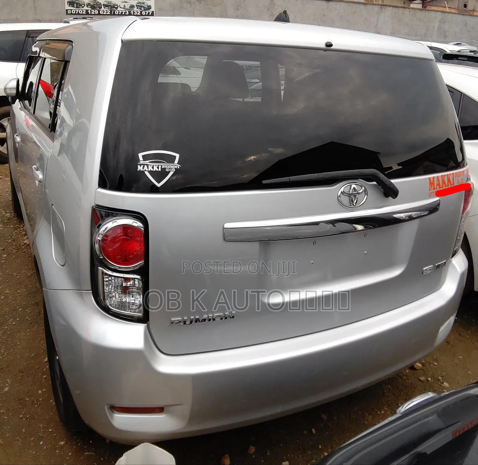 Toyota Corolla Rumion 2011 Silver