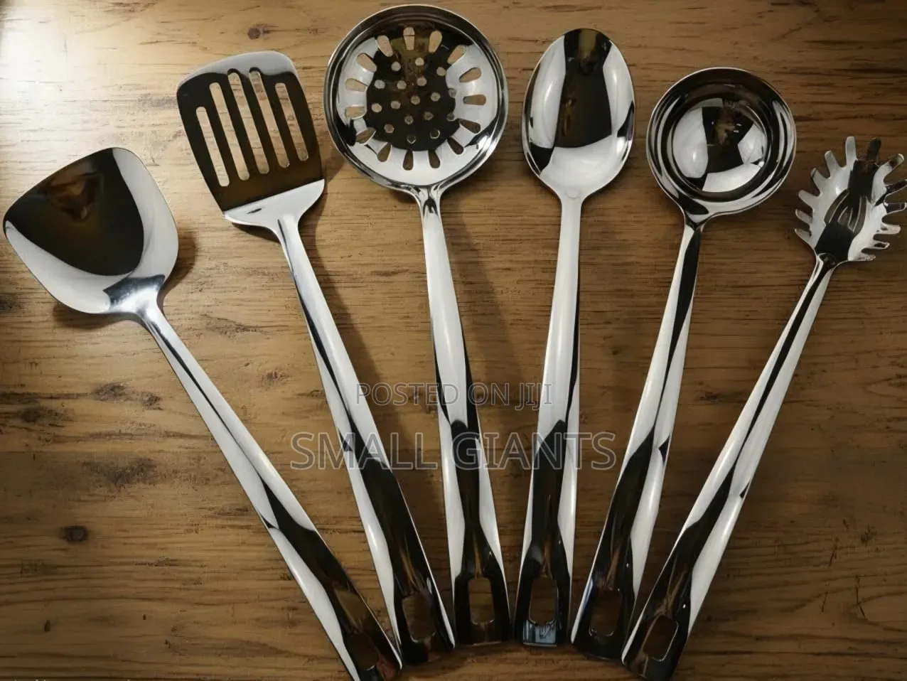 7 Stainless Steel Kitchen Utensils