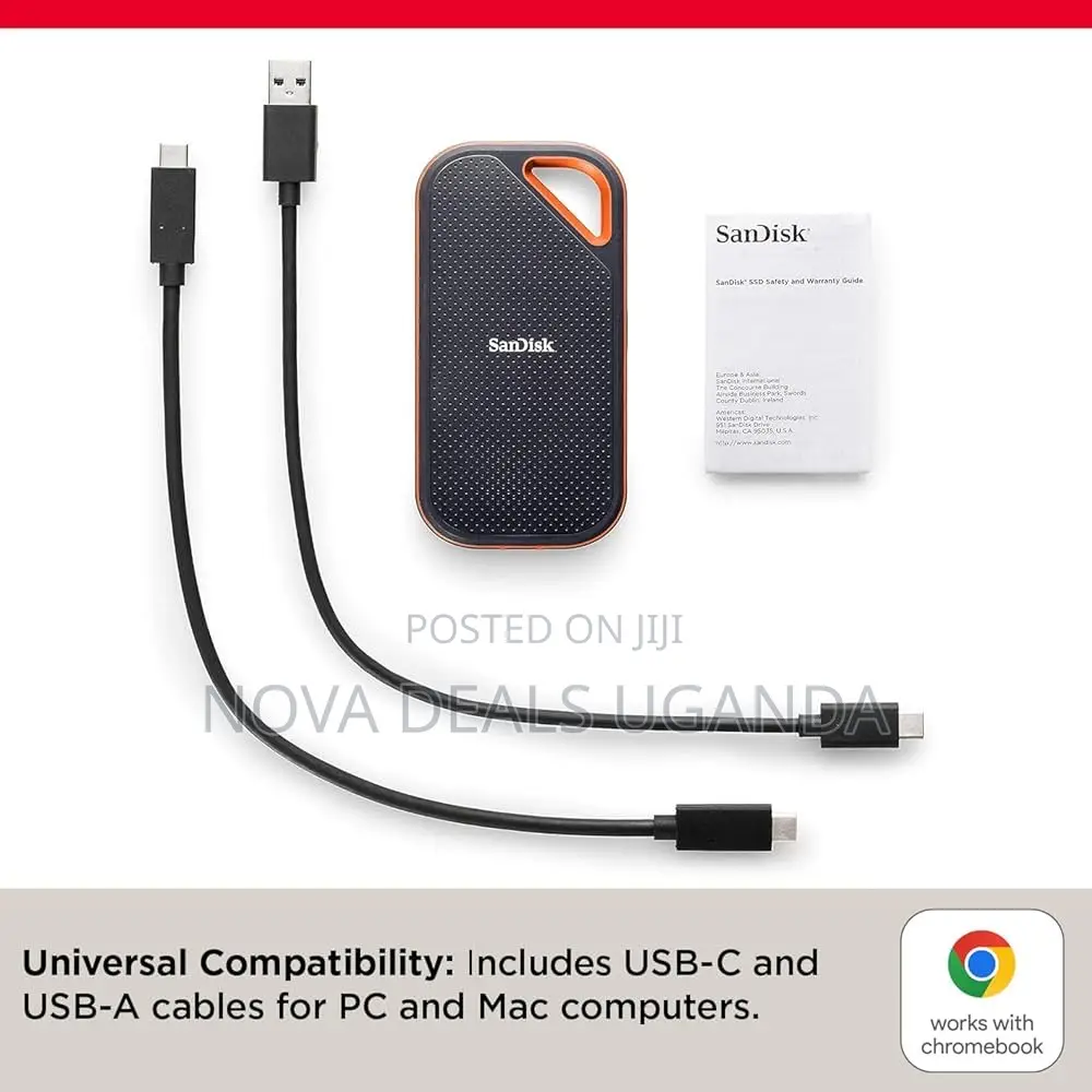 Sandisk 2tb Extreme Portable, SSD Upto 1050mb/S