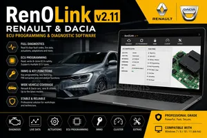 Renolink V2.11 | Renault/Dacia Ecu Programming and Diagnostic Software