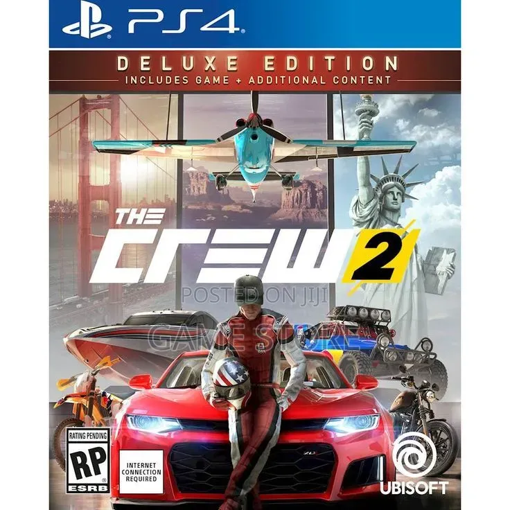The Crew 2 Game Cd for Ps4