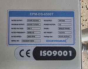 7kva(Epm-Ds-6500t) Diesel Generator