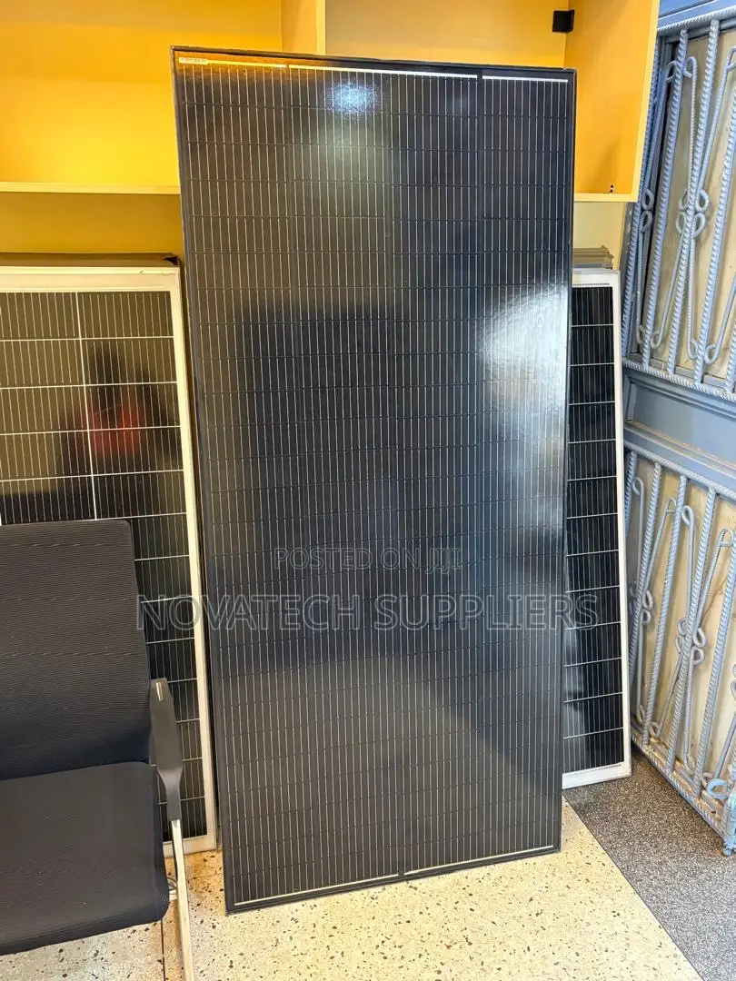 Premium 350w 12v Solar Panel Strong Full Black Design - Big Panel