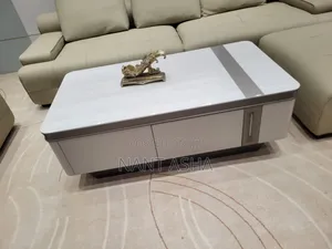 Modern Luxury White Marble Tables Perfect With Leather Sofas