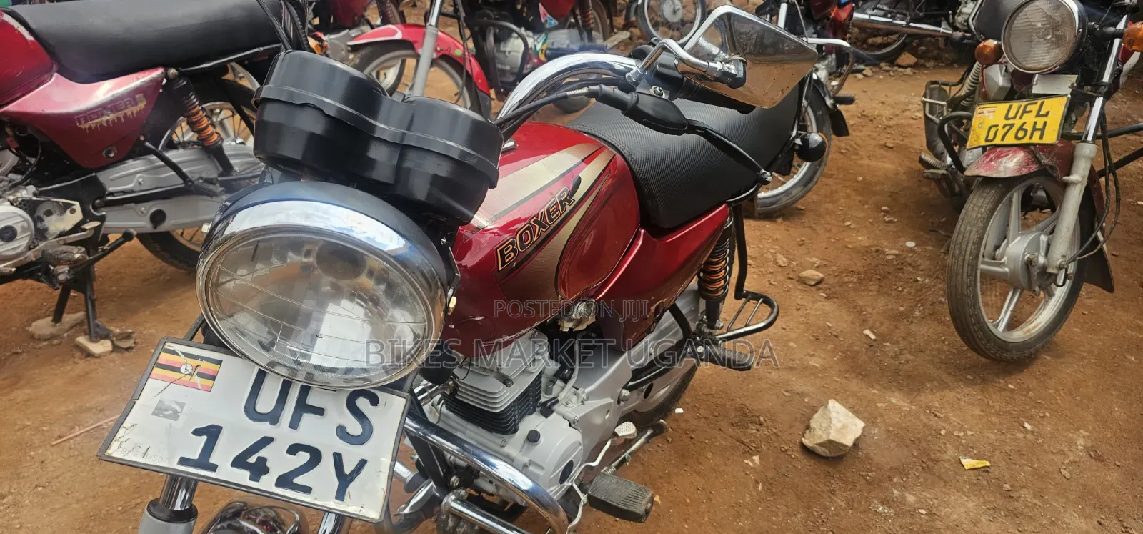 Bajaj Boxer 2023 Red