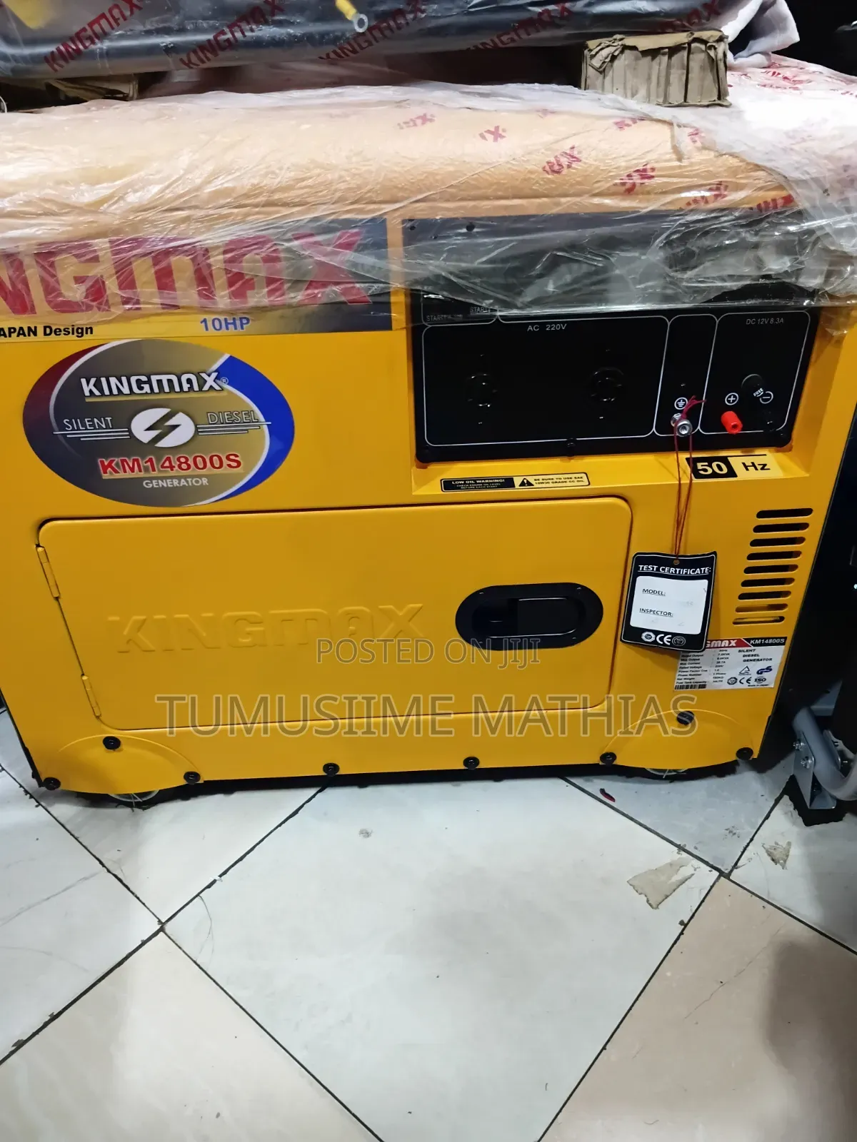 King Max Silent Generator Km-14800s