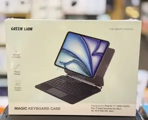 Green Lion Magic Keyboard Case for iPad Air 11(2024/2025),iPad Pro 11