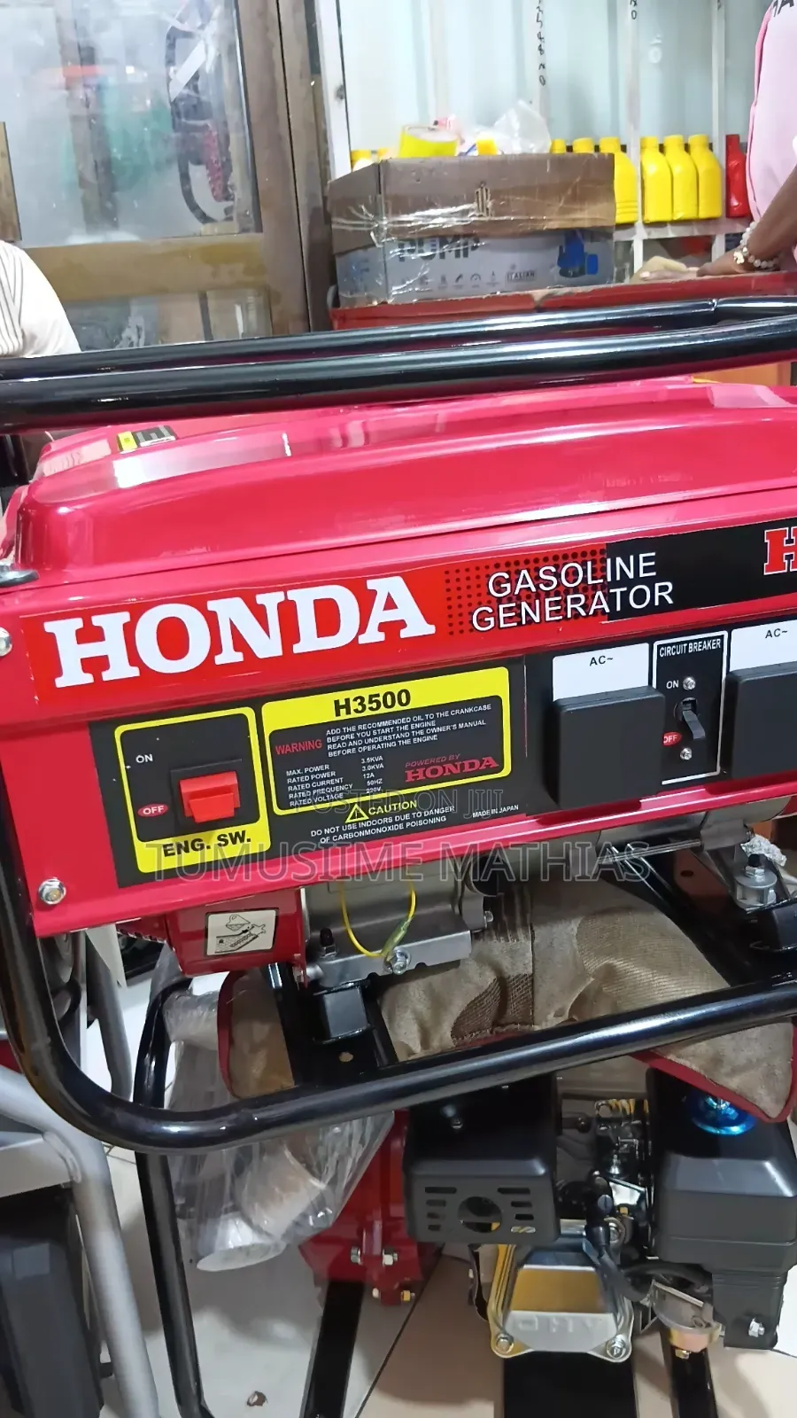 Honda Gasoline Generator 3500